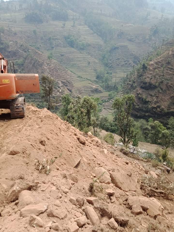 Construction of Budar-Palgadi-Nayal-Jharana Road