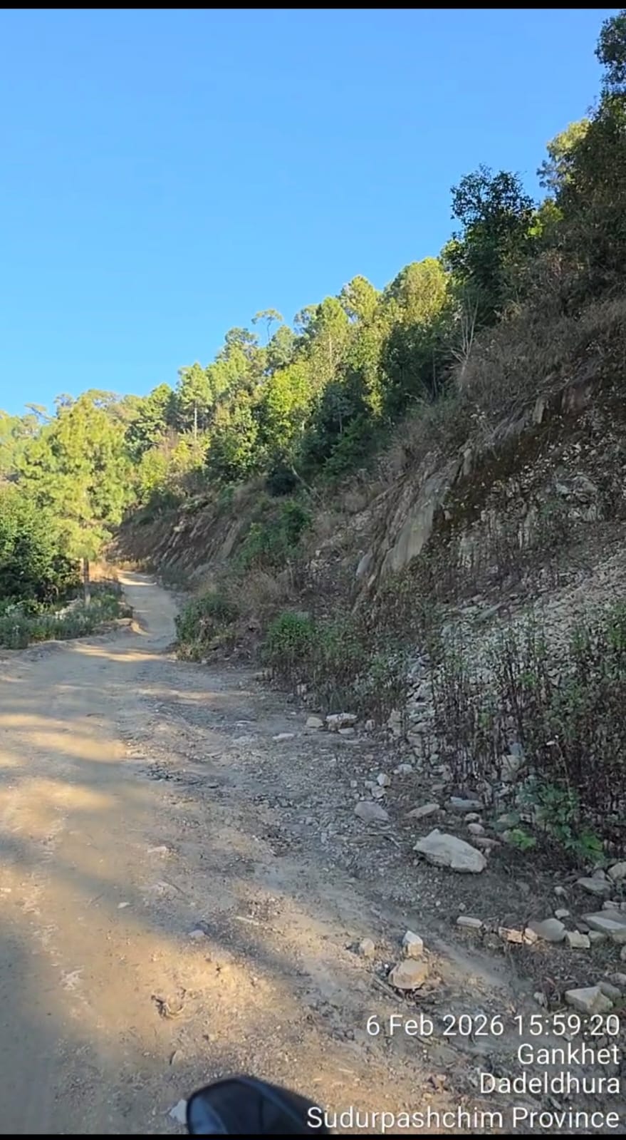 Gaira Gaun Khet Road project Dadeldhura