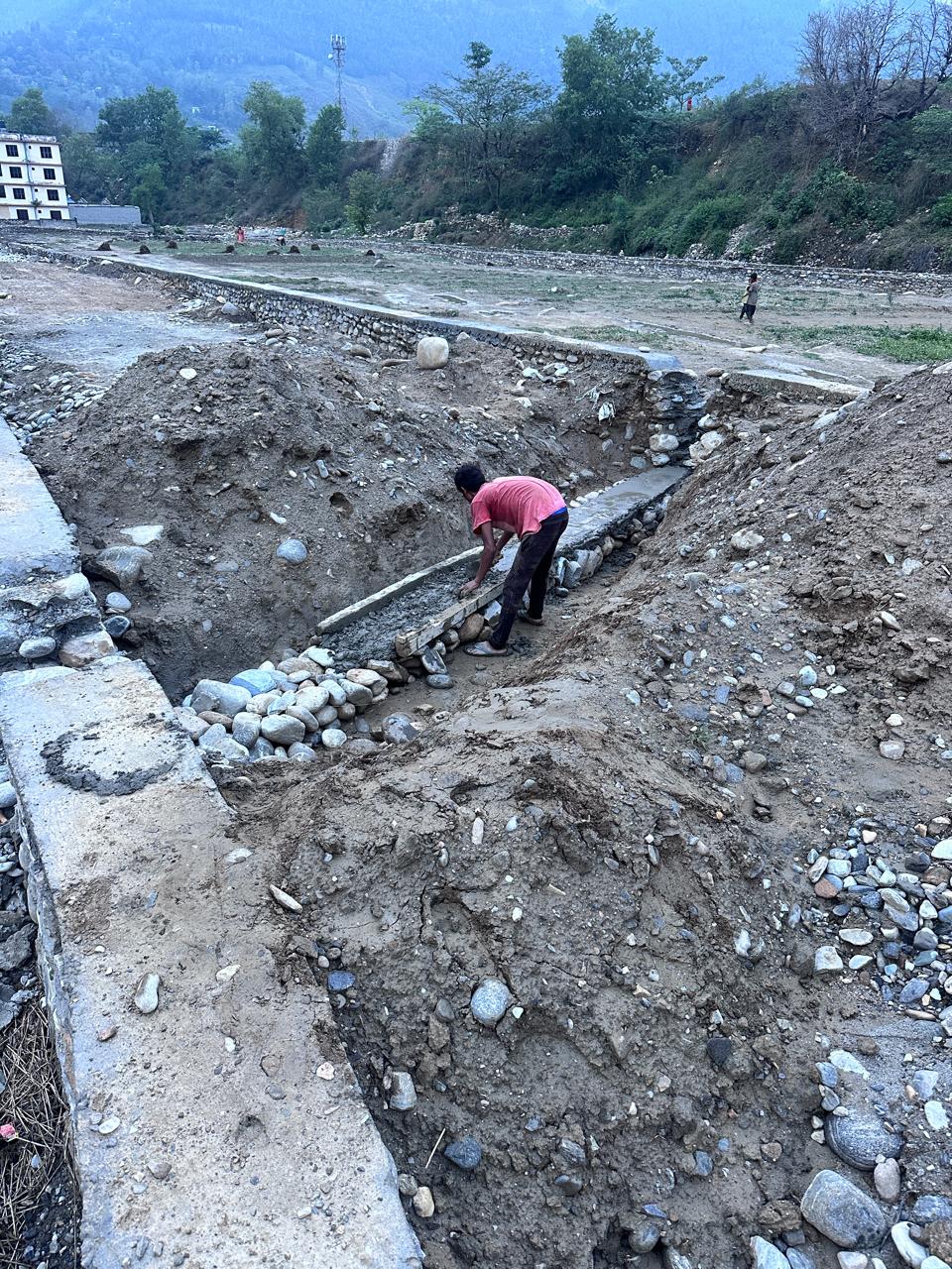 Infrastructure Development Works at Sanfebazar Land Pooling